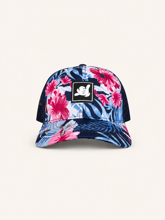 Shaka Pal Floral Mesh Hat