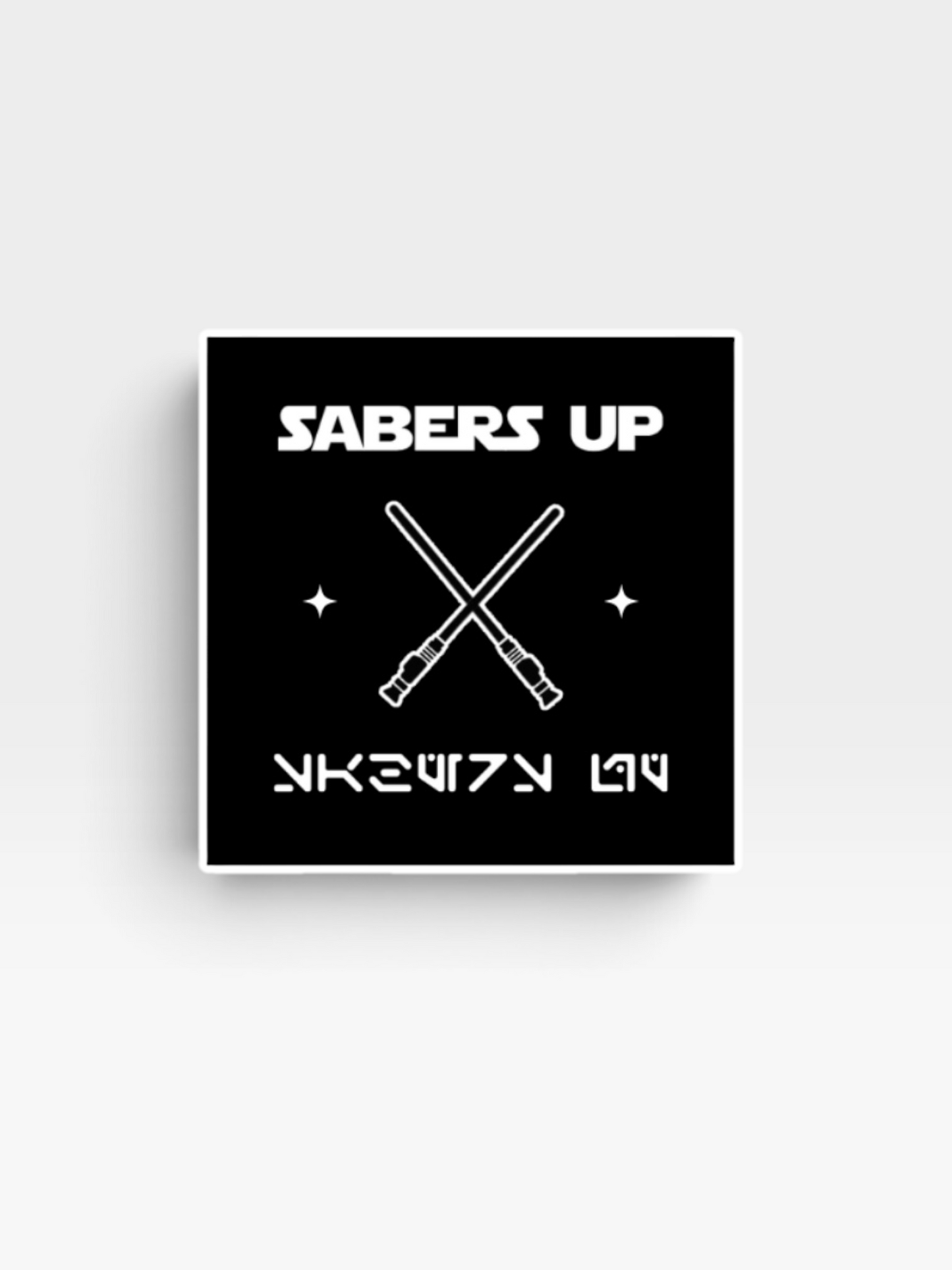 Sabers Ready Sticker