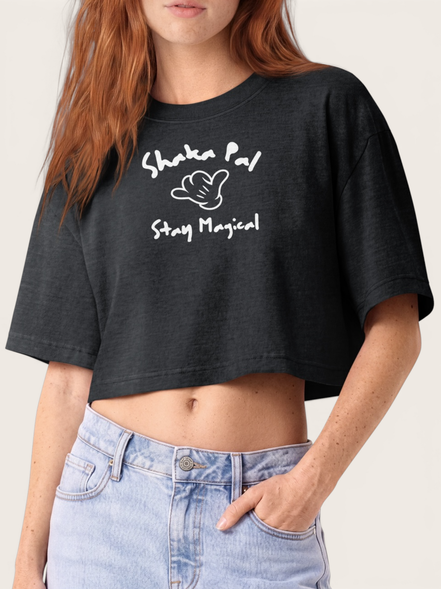 Shaka Pal Crop Top Tee