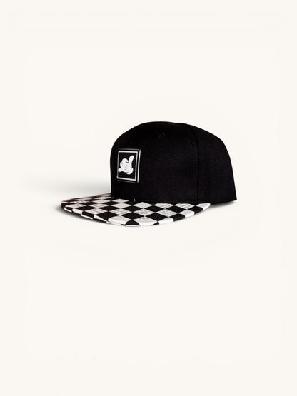 Shaka Pal Checkered Snapback Hat