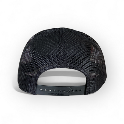 Thunder Mining Co. Faux Leather Retro Trucker Hat