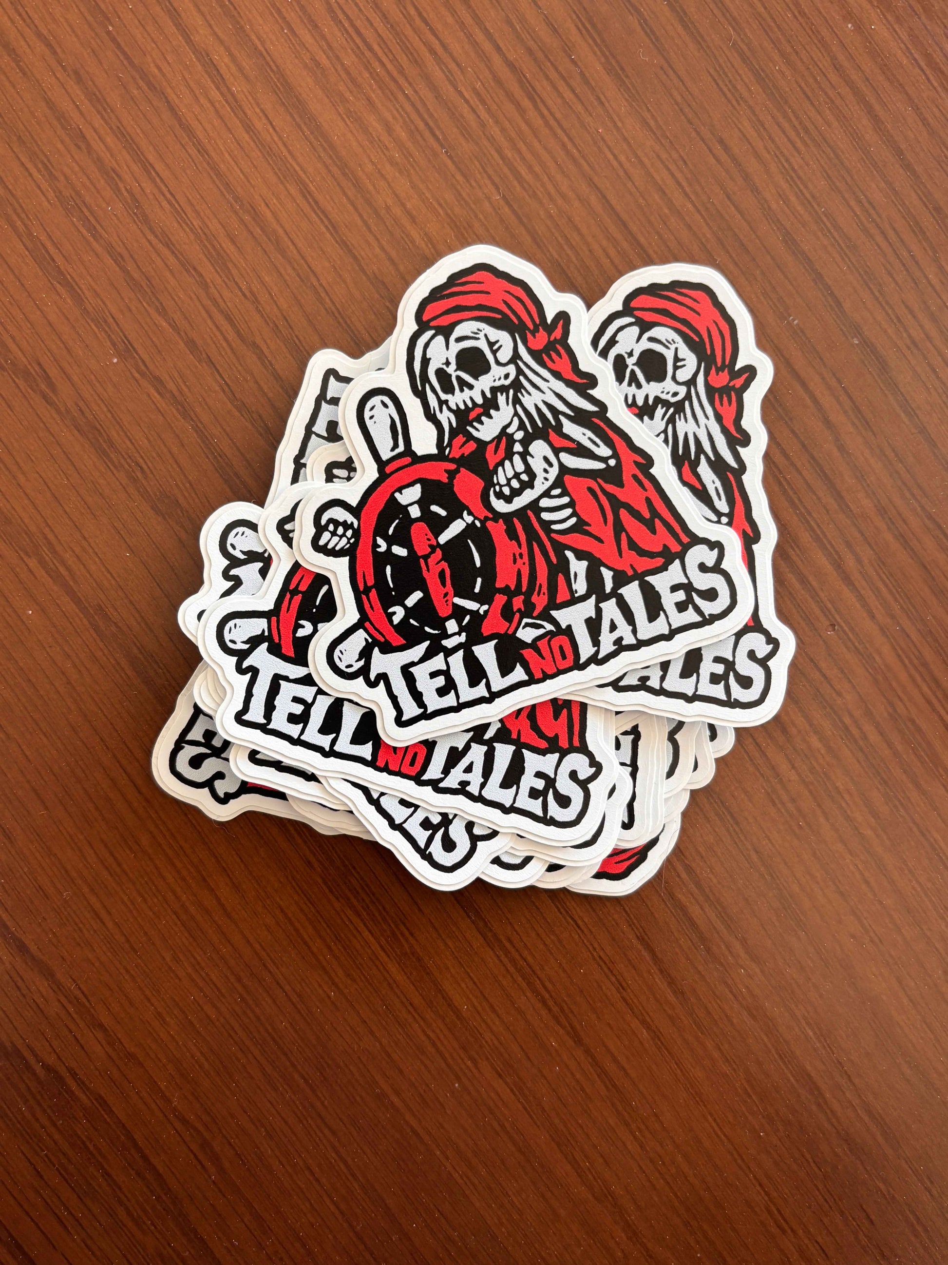 Tell No Tales Sticker