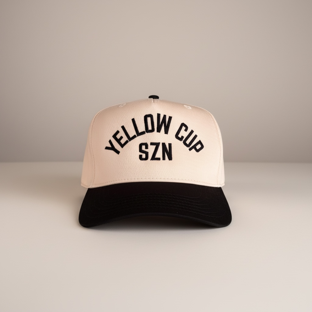 Yellow Cup SZN Hat- Retro