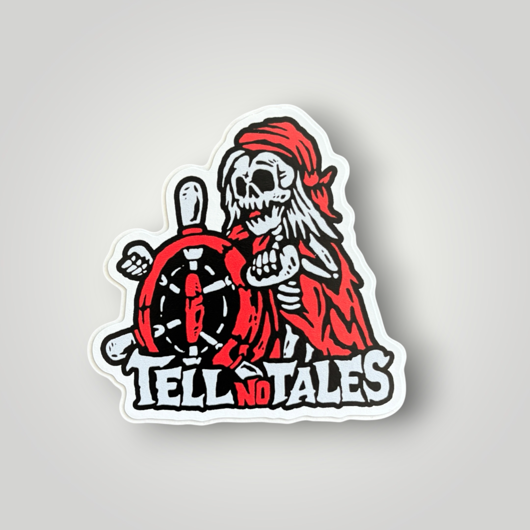 Tell No Tales Sticker