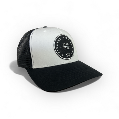 Pirates Life Patch Hat- Retro Trucker - Vacation Patches