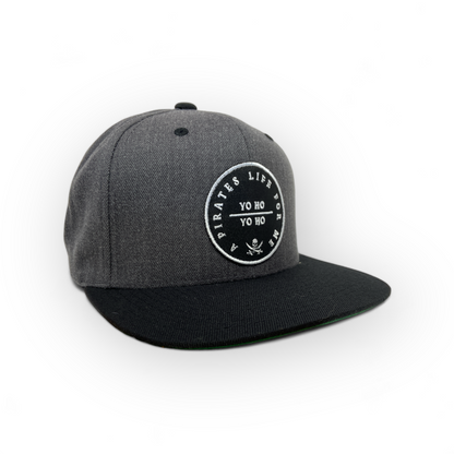 dark heather grey hat for pirates of the caribbean