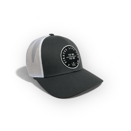 charcol color pirates life hats adult