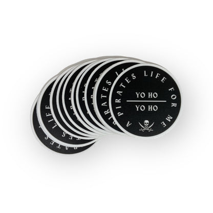 pirates sticker stack