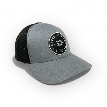 Pirates Life Patch Hat- Retro Trucker - Vacation Patches